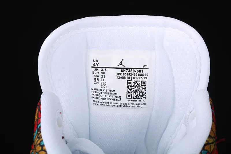 All categories Air Jordan Jordan series basketball shoes Air Jordan 1 Mid Air Jordan Mid AJ1 Joe 1 red satin AH7389-601